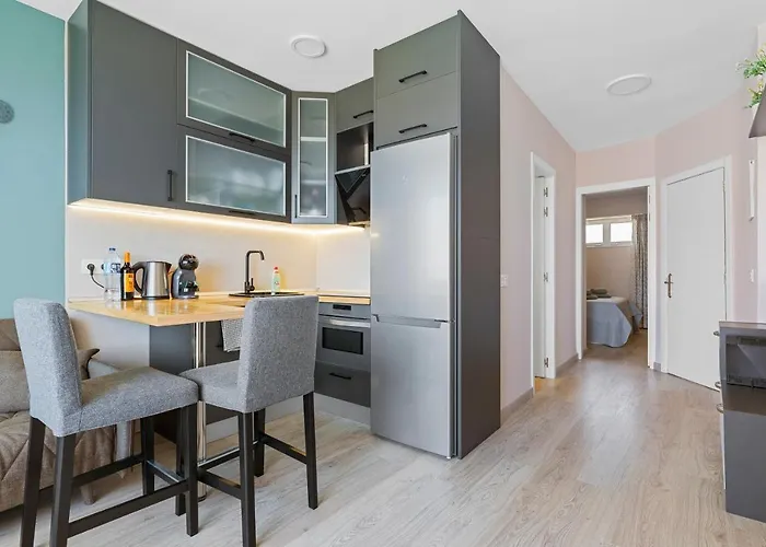 Ocean View Arenas Negras, Newly Renovated Apartmán Puerto de Santiago (Tenerife)