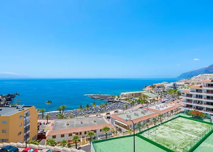 Apartmán Ocean View Arenas Negras, Newly Renovated Puerto de Santiago (Tenerife)